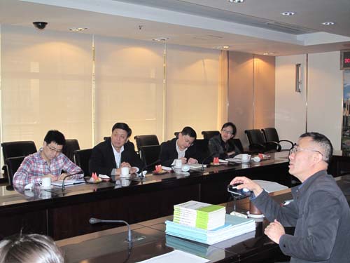 皮主任对朝阳区全模式社会服务管理模式进行了详细的汇报